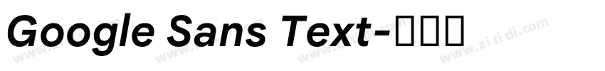 Google Sans Text字体转换 Google Sans Text字体转换